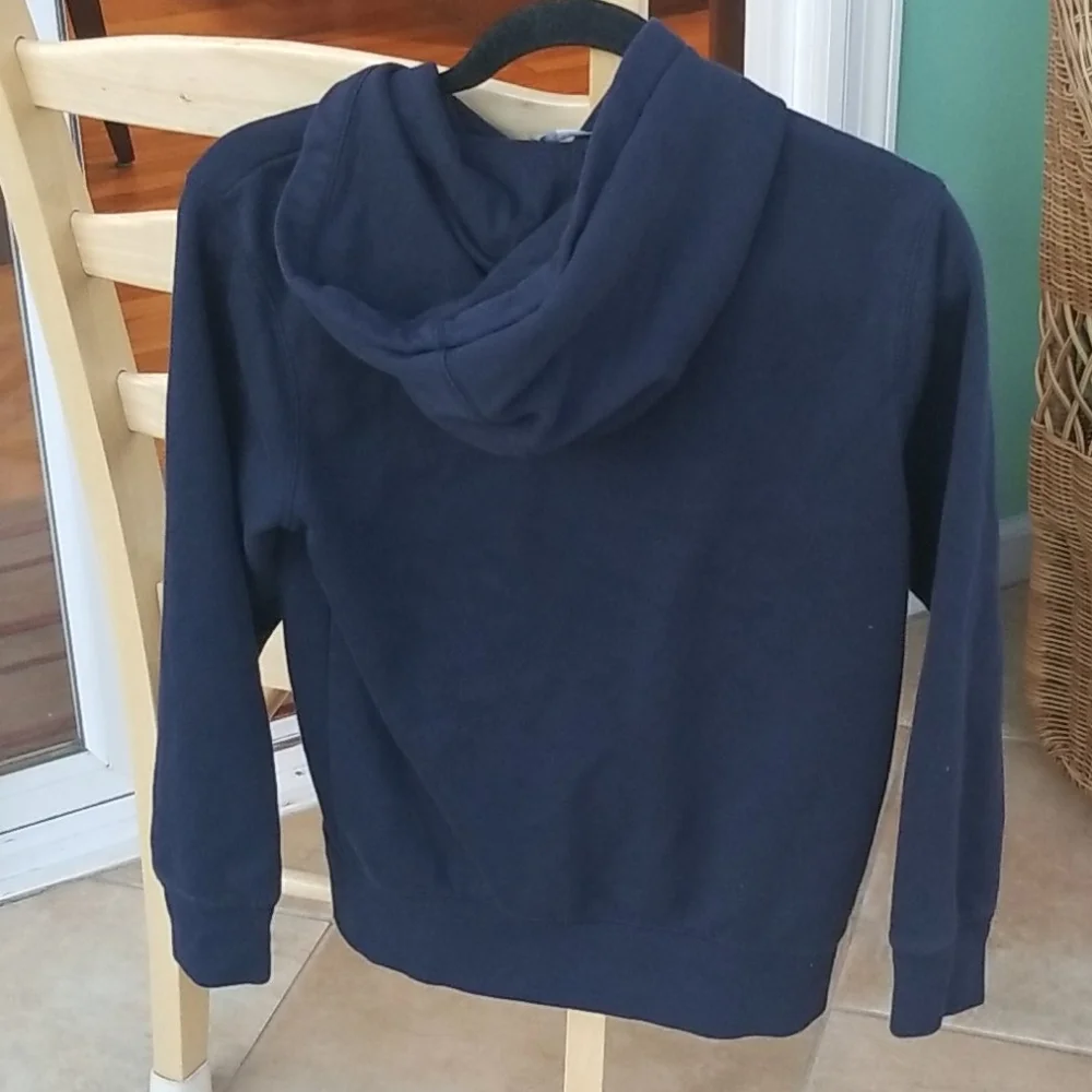 Gap Navy patriotic zippered sweatshirt XL